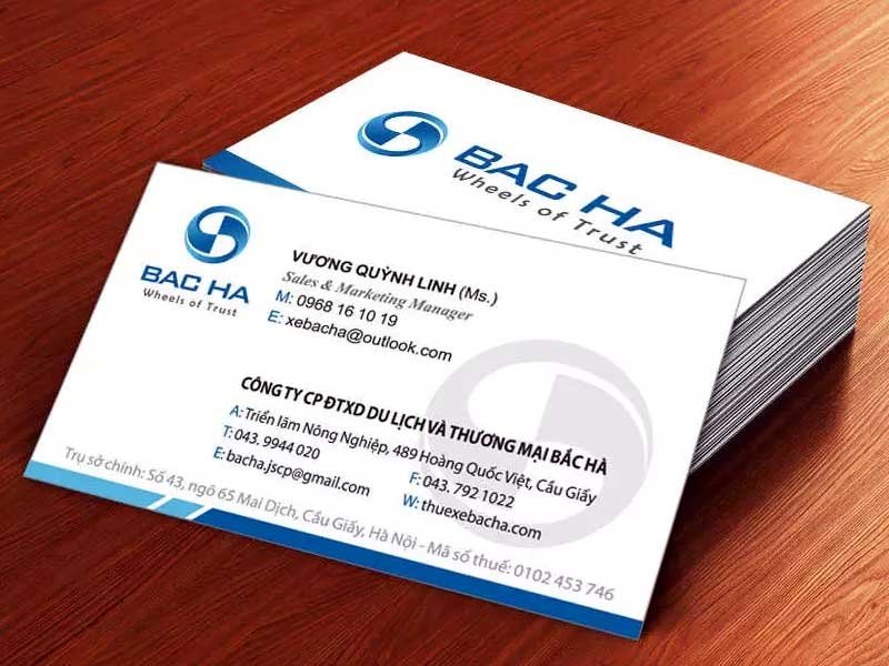 Dịch vụ In Name Card Giá Rẻ Tại Dĩ An