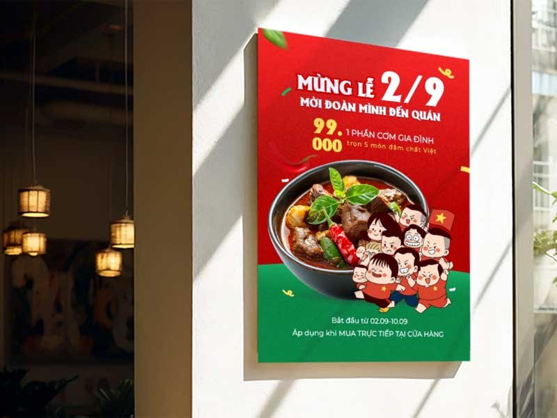 Dịch vụ in poster giá rẻ tại Thuận an - Bình dương 4
