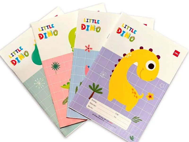 Các Loại Tập Vở Được Gia Công Tại Bình Hoà