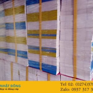 Quy trình in tập học sinh chuyên nghiệp tại Nhật Đông