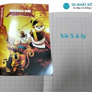 Báo Giá In Vở Ô Ly Theo Yêu Cầu 2025: Vo 5 o ly
