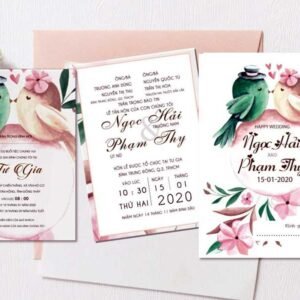 Phải xuất trình chứng minh nhân dân khi in thiệp cưới