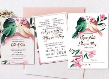 Phải xuất trình chứng minh nhân dân khi in thiệp cưới