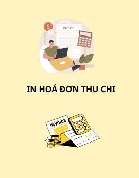 In hoá đơn thu chi